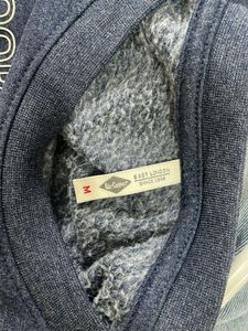 Oversized Navy Blue Pullover