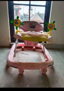 Baby Panda Pink Walker For Early Kids Development