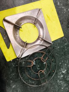 Stove Burner Grate and Frame