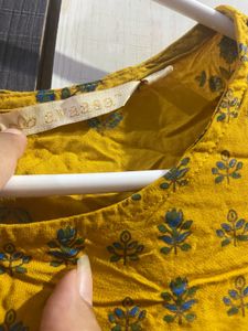 Elegant Yellow Kurta