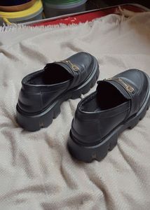 Chunky Black Loafers- SIZE 3