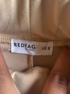 Wide Leg Beige Pants