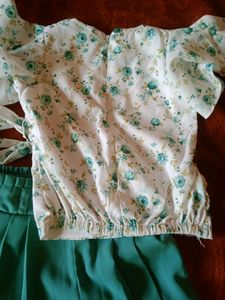 Palazzo With Crop Top