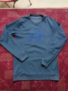 Blue Graphic Print T-Shirt