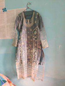 pant kurti with dupatta