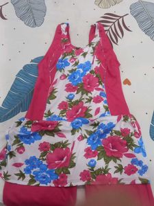 Girl's Floral Swimsuit