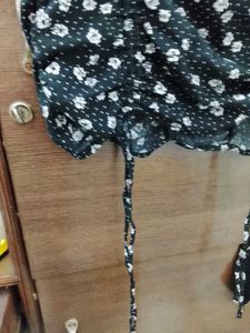 Floral Print Mini Skirt