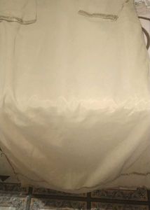 Cream & Gold Dupatta