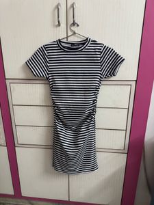 Never Worn New Striped Bodycon Dress