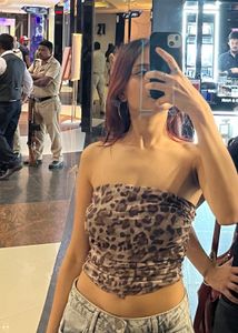 Leopard Print Top
