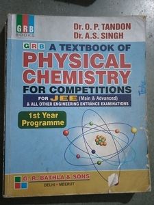 Textbook Of Physical Chemistry For Compititions