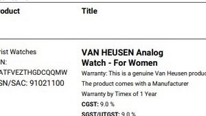 Van Heusen Women’s Rose Gold Watch