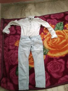 Boys' Outfit: Shirt &amp; Pants Set