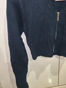 Woolen Crop Sweater