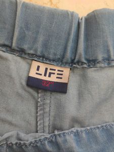 Wide Leg Denim Culottes