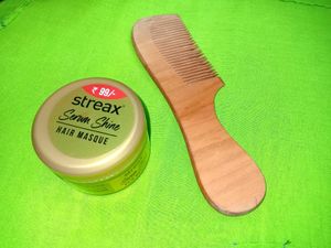 Streax Hair Masque &amp; Comb