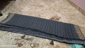 Elegant Grey Saree with Blouse