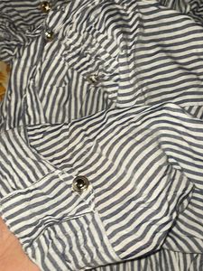 Long Strip Shirt/ Shrug