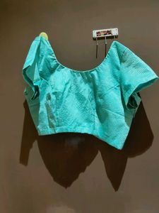 Elegant Blue Blouse