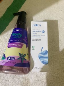 Plum Niacinamide Serum And Body Wash