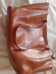 Stylish Brown Tote Bag