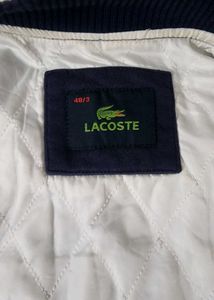 Lacoste Navy Blue Varsity Jacket