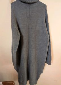 grey wool dress