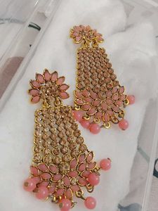 Elegant Pink Earrings
