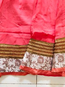offer Only For Tonight!!Peach anarkali l Bust 32