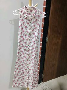 Floral Sleeveless Summer Dress