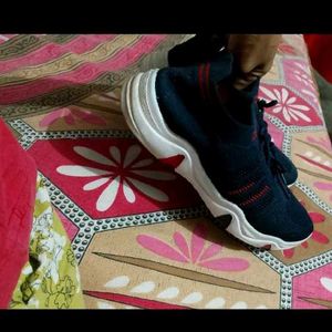 Stylish Blue Sneakers