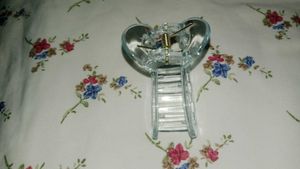 Blue Gem Hair Claw Clip