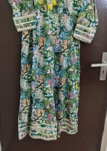 New Unused PureCotton 10m Flare Anarkali Suit
