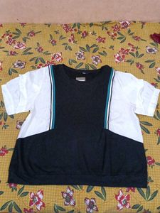 stylish 500Color Block Casual Top