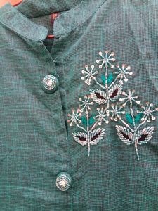 Stylish Straight Kurti 💚