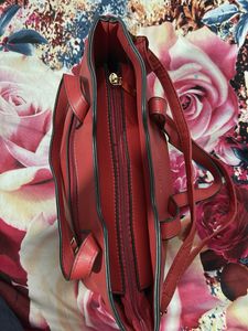 Red &#34;Sweet SA&#34; Hand Bag