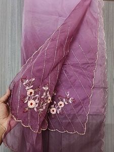 Lavender Kurti Suit Set