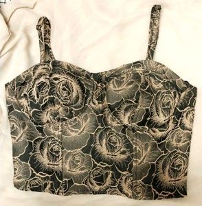 Floral Corset Top