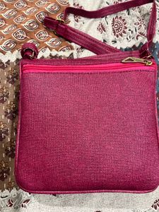 new Maroon Crossbody Bag