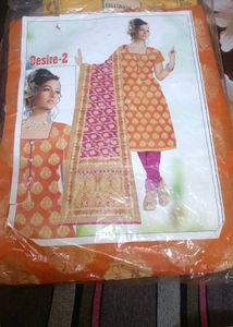 Unstitched Banarasi Suit