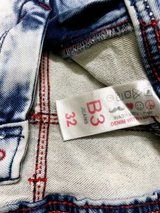 Fancy Funky Jeans Blue Slim Fit Denim Pants