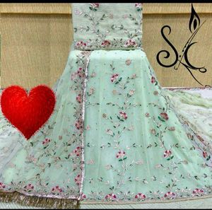 Good Quality Half Pure Fabric Poshak With New Colo
