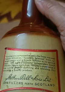 Bell&#39;s Old Scotch Whiskey Decanter