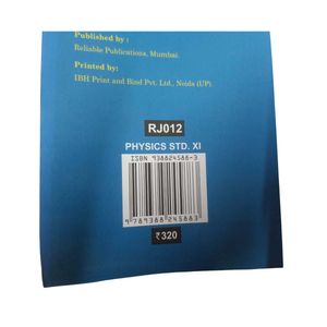 Physics Class 11th Reliable Series Book.