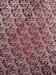 Maroon Banarasi Silk Saree