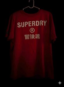 Superdry Red Graphic T-Shirt