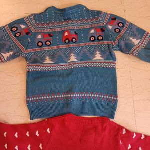 Max Cute Kids Christmas Sweaters-Set of 2 (Unisex)