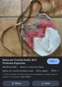 Crochet Tote Bag