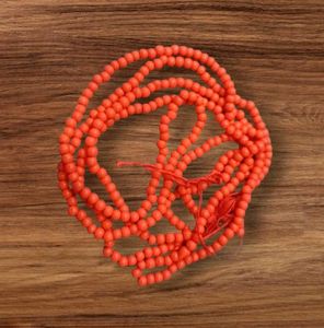 Coral Beaded Necklace