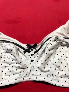 Polka Dot Full Coverage Bra